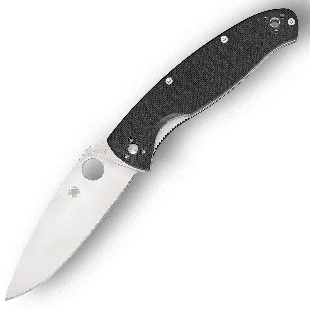 Spyderco Resilience Black G-10 PlainEdge Knife Review
