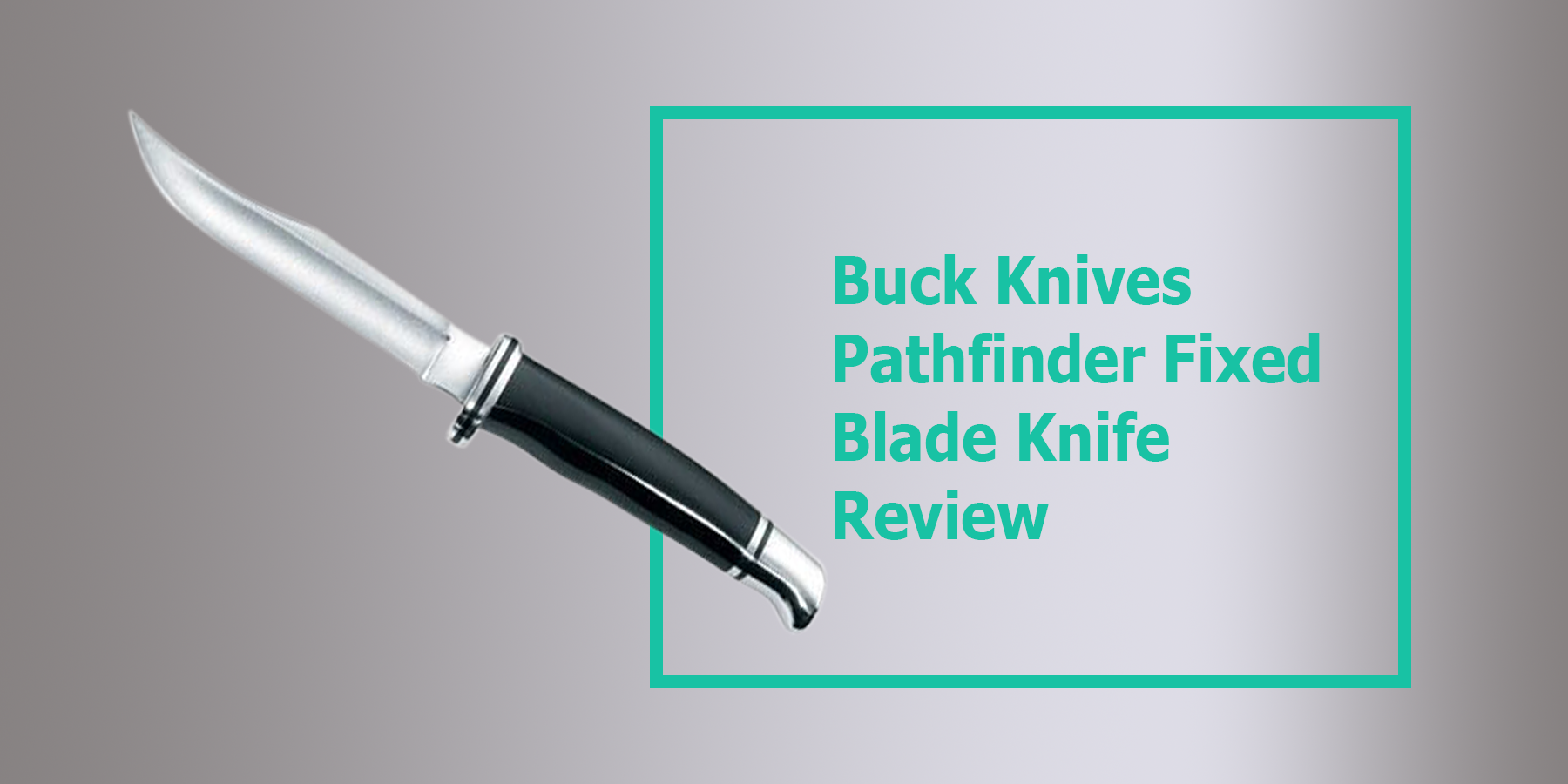 Buck Knives Pathfinder Fixed Blade Knife Review